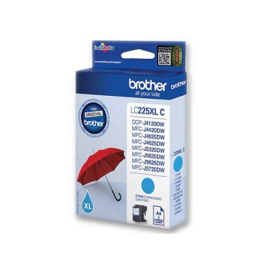 Cartouche BROTHER LC225XLC cyan  - Fiducial