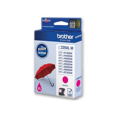 Cartouche BROTHER LC225XLM magenta  - Fiducial