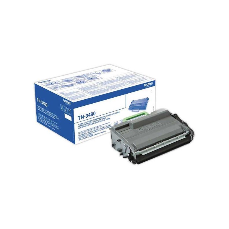 Toner BROTHER TN3480 noir  - Fiducial