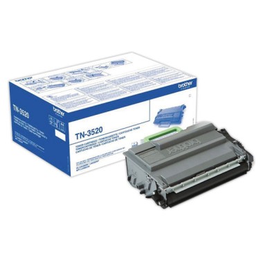 Toner BROTHER TN3520 noir  - Fiducial