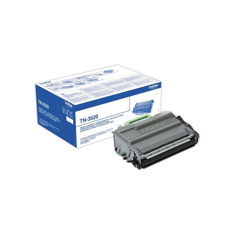 Toner BROTHER TN3520 noir  - Fiducial