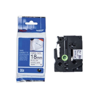 Ruban pour titreuse BROTHER TZE FA4 18mm spécial textile  - Fiducial