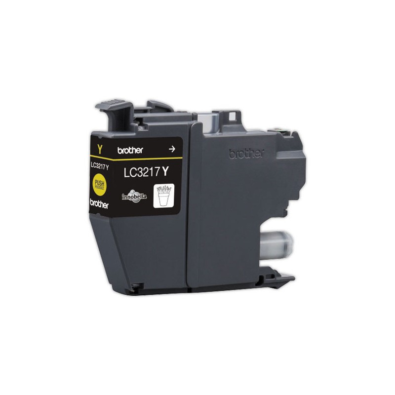 Cartouche BROTHER LC3217Y Jaune  - Fiducial