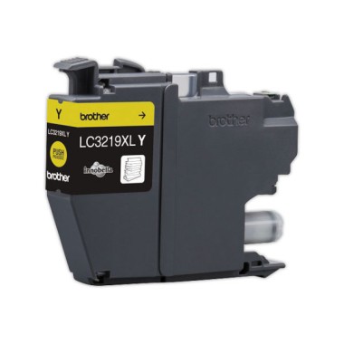 Cartouche BROTHER LC3219XLY JAUNE  - Fiducial