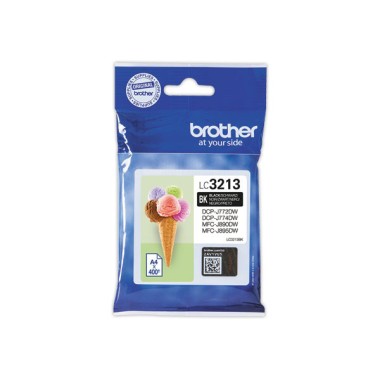 Cartouche BROTHER LC3213BK noir  - Fiducial