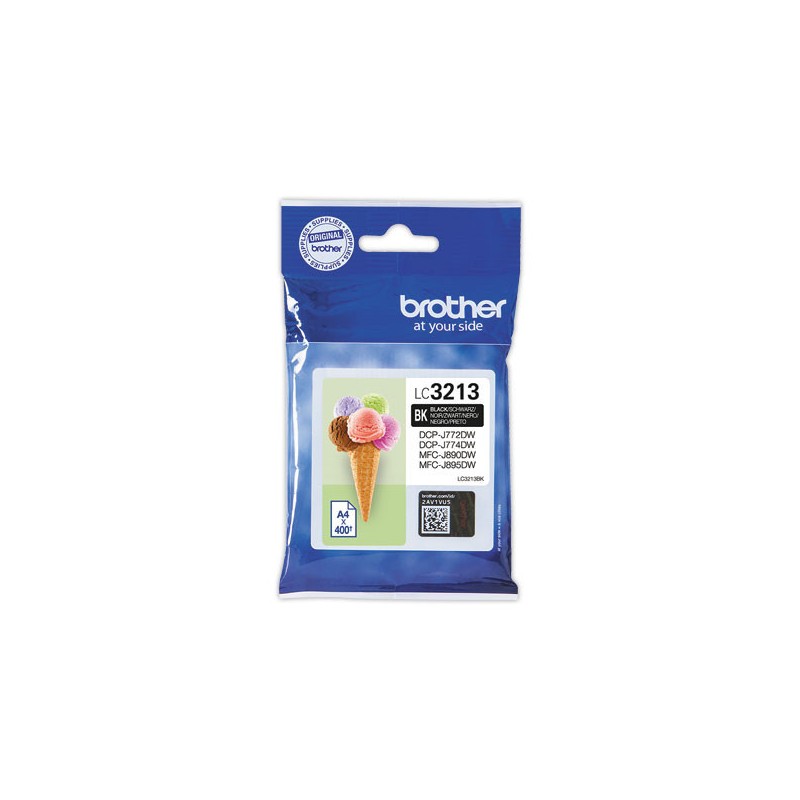 Cartouche BROTHER LC3213BK noir  - Fiducial