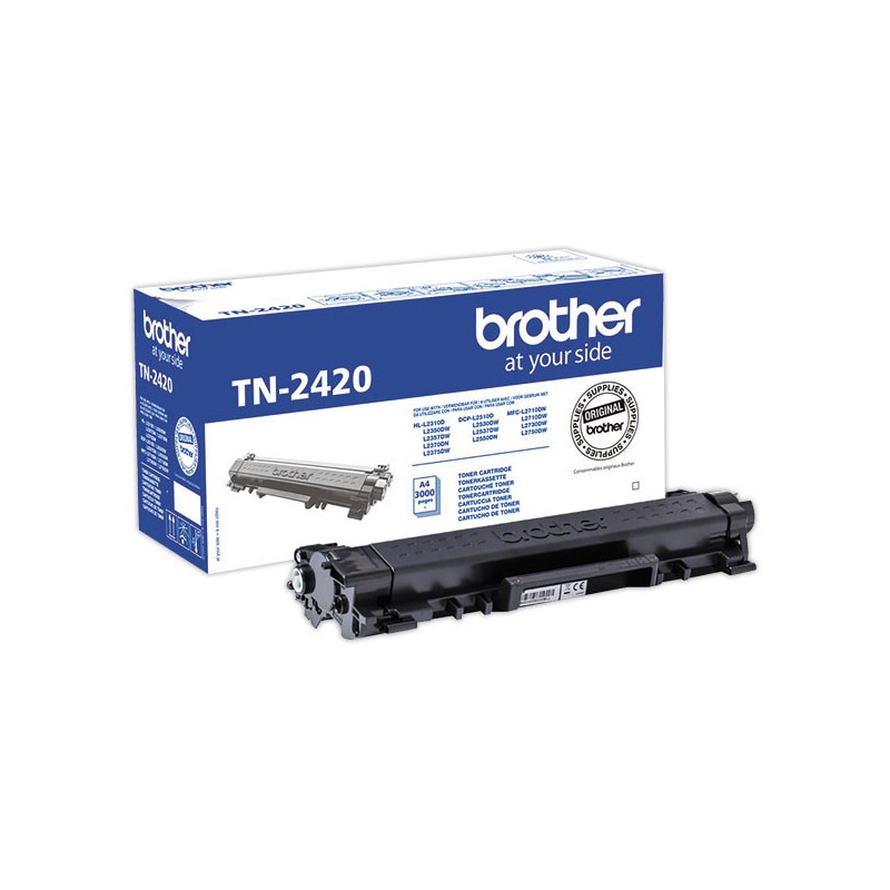 Toner BROTHER TN2420 noir  - Fiducial