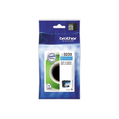 Cartouche BROTHER LC3233C Cyan  - Fiducial