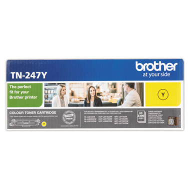 Toner Brother TN247 jaune  - Fiducial
