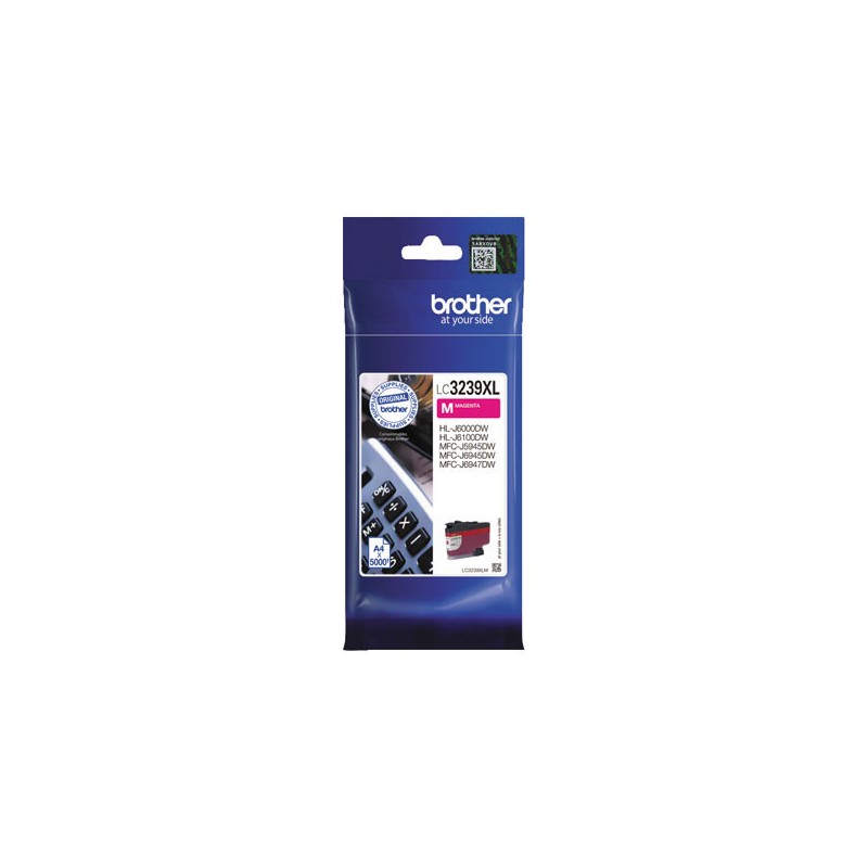 Cartouche BROTHER LC3239 magenta très haute capacité  - Fiducial