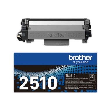 Cartouche noire laser Brother TN2510  - Fiducial