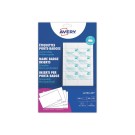 Étiquettes pour badges 7,5 x 4 cm 190 gr  x240 - Fiducial