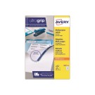Planches d'étiquettes multiusages AVERY 105x35 mm soit 1600 étiq/boîte  x100 - Fiducial