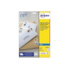 Planches d'étiquettes 63,5x33,9 mm 360étiq/boîte  x15 - Fiducial