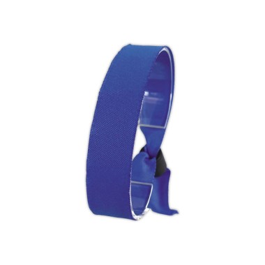 bracelets en tissu bleus  x100 - Fiducial