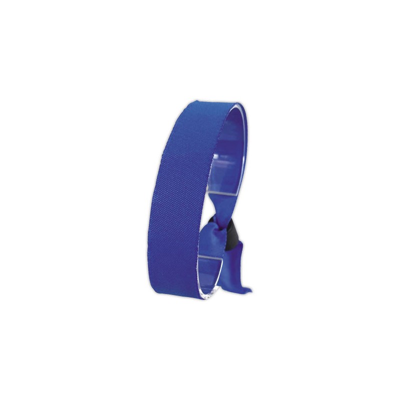 bracelets en tissu bleus  x100 - Fiducial