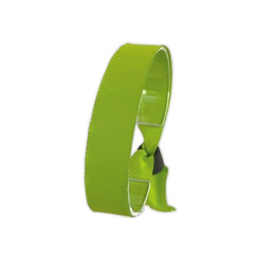 bracelets en tissu verts  x100 - Fiducial