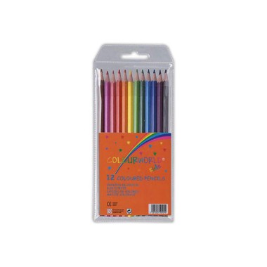 crayons couleur économiques  x12 - Fiducial