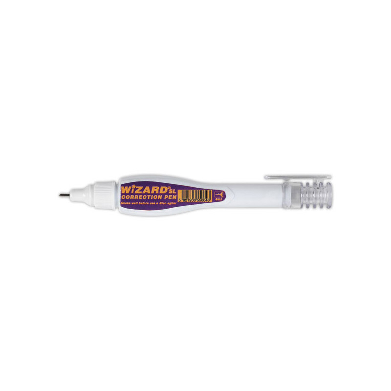 Stylo correcteur économique pointe métal 8 ml  - Fiducial