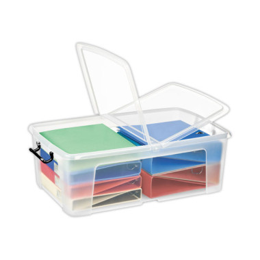 Boîte de rangement smartbox 50 litres avec couvercle  - Fiducial