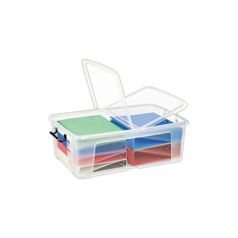 Boîte de rangement smartbox 50 litres avec couvercle  - Fiducial