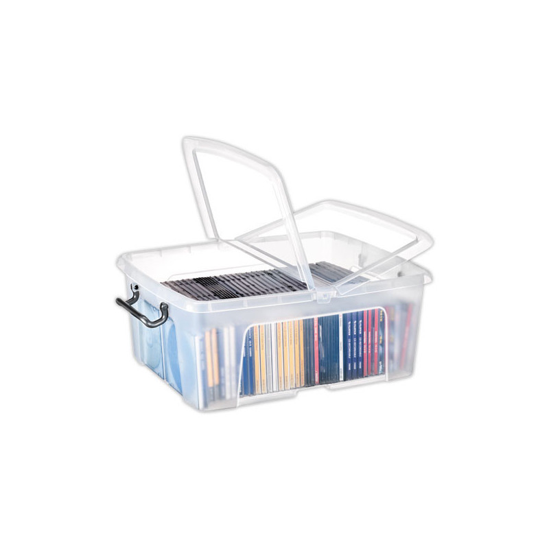 Boîte de rangement Smartbox 24 litres acec couvercle  - Fiducial