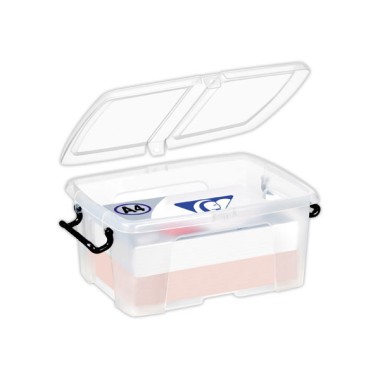 Boîte de rangement Smartbox 12 litres avec couvercle  - Fiducial