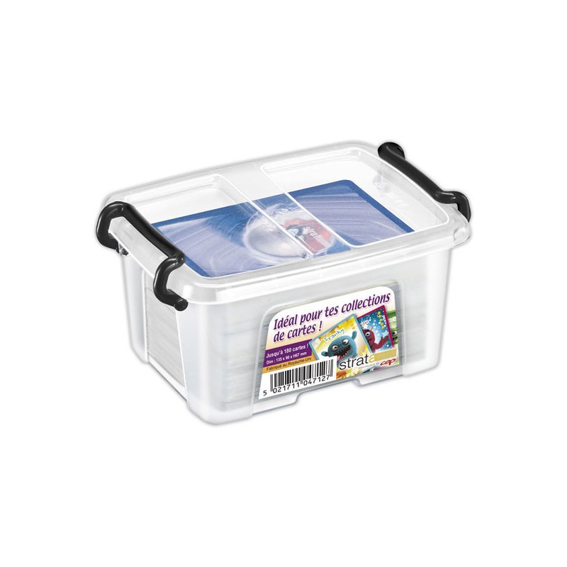 Boîte de rangement smartbox 0,4 litres avec couvercle  - Fiducial