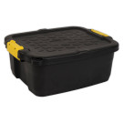 Bac de rangement STRATA Heavy Duty 24 L noir  - Fiducial