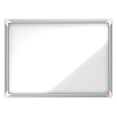 Vitrine d'extérieur 8xA4 PREMIUM PLUS Nobo magnétique - Blanc  - Fiducial