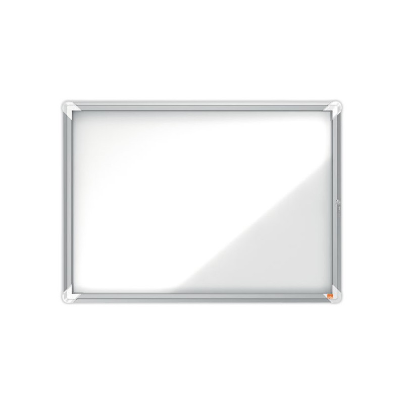 Vitrine d'extérieur 8xA4 PREMIUM PLUS Nobo magnétique - Blanc  - Fiducial