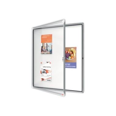 Vitrine d'extérieur magnétique PremiumPlus 12A4 NOBO  - Fiducial