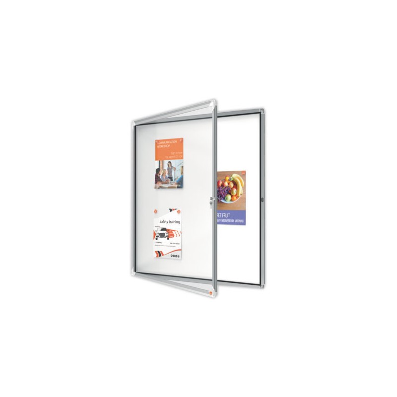 Vitrine d'extérieur magnétique PremiumPlus 12A4 NOBO  - Fiducial