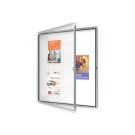 Vitrine d'extérieur magnétique PremiumPlus 12A4 NOBO  - Fiducial