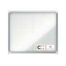 Vitrine d'intérieur avec porte coulissante Premium Plus 15A4 NOBO  - Fiducial