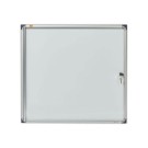 Vitrine d'intérieur extra-plate à fondmagnétique 6A4 NOBO  - Fiducial
