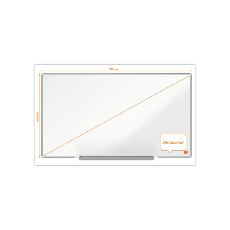 Tableau blanc Widescreen 32" Nano Clean Impression Pro  - Fiducial