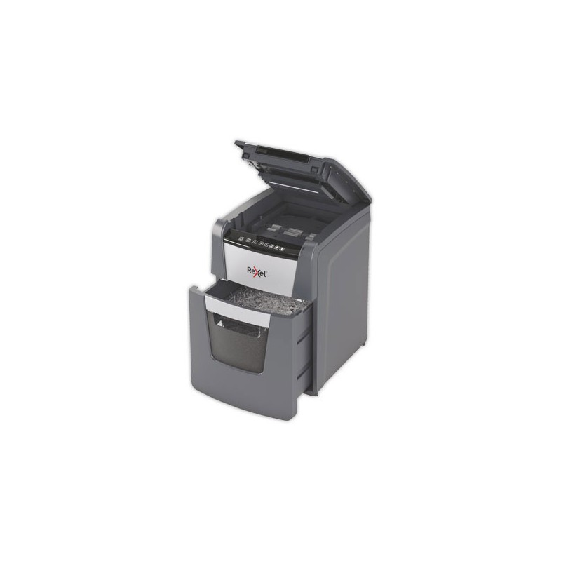 Destructeur Rexel Optimum AutoFeed+ 100X - Coupe croisée  - Fiducial