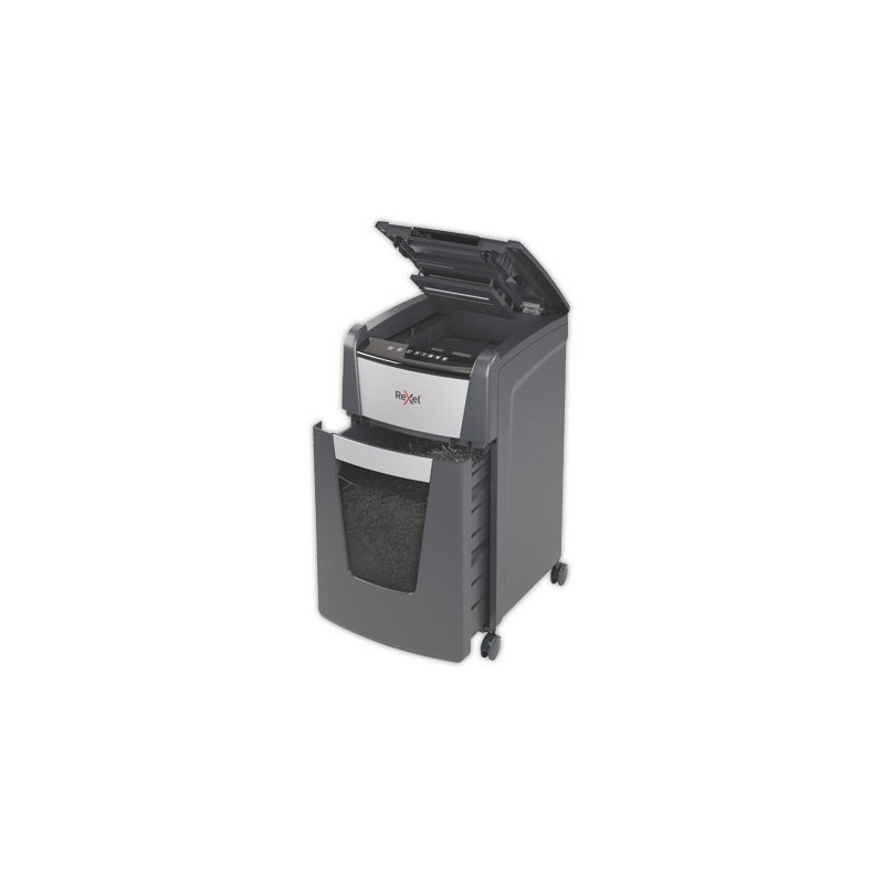 Destructeur Rexel Optimum Auto+ 225X-Coupe croisée  - Fiducial