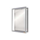Porte-affiche clipsable A4 Nobo impression - argent  - Fiducial