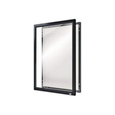 Porte-affiche clipsable A4 Nobo impression - noir  - Fiducial