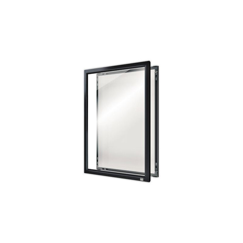 Porte-affiche clipsable A4 Nobo impression - noir  - Fiducial