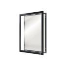 Porte-affiche clipsable A4 Nobo impression - noir  - Fiducial