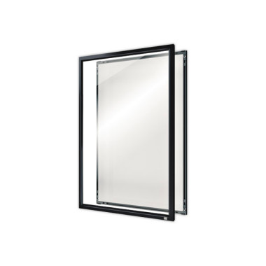 Porte-affiche clipsable A3 Nobo impression - noir  - Fiducial