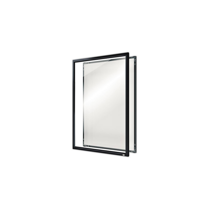 Porte-affiche clipsable A3 Nobo impression - noir  - Fiducial