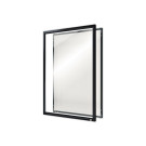 Porte-affiche clipsable A3 Nobo impression - noir  - Fiducial