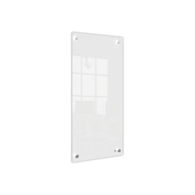 Tableau blanc en verre 30 x 60 cm NOBO  - Fiducial