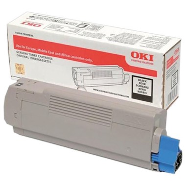 Toner OKI 46507508 noir  - Fiducial