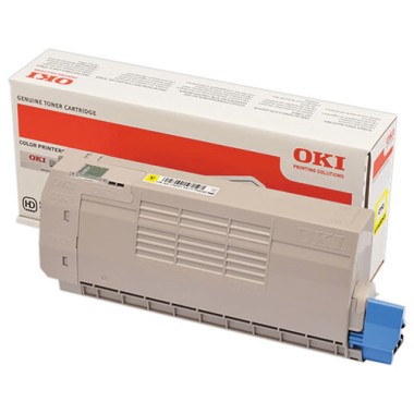 Toner OKI 46507613 jaune  - Fiducial