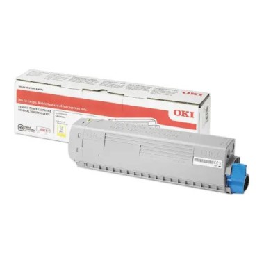Toner OKI 46861305 - Jaune  - Fiducial